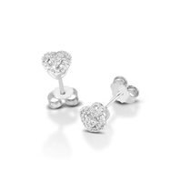 Earrings CikOrefice Gioielli Woman in White Gold Diamante ORCUP/1 - ORCUP/1